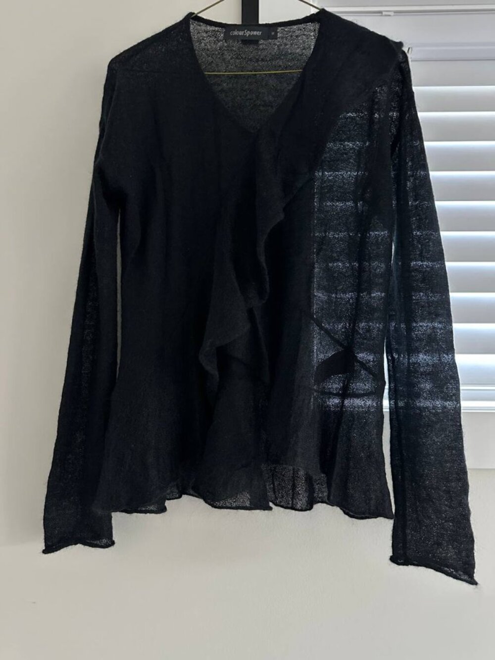 Kid Mohair Black Sweater